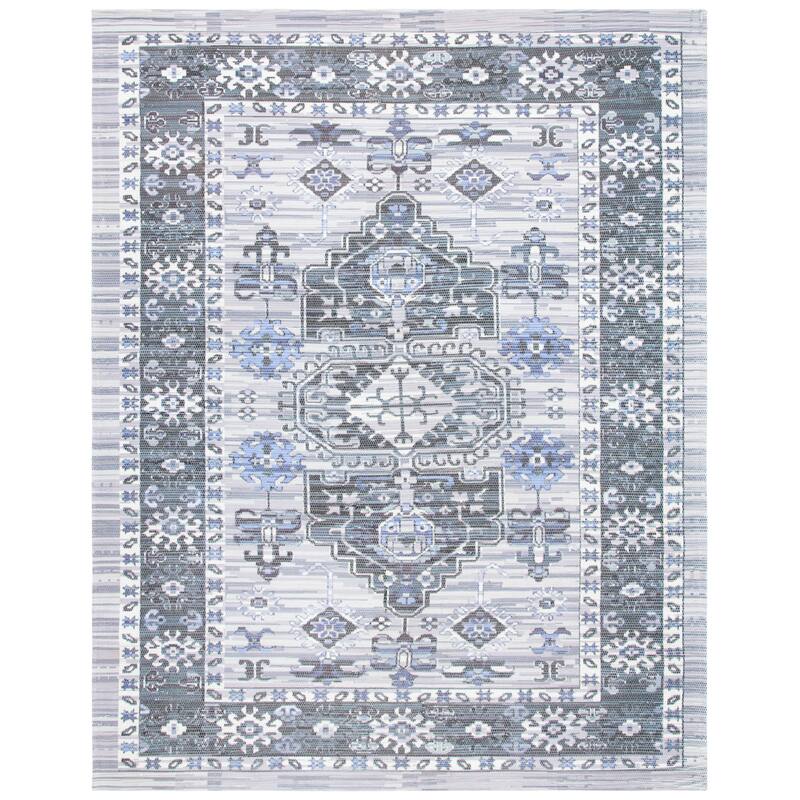 SAFAVIEH Handmade Striped Kilim Veloudo Stripe Wool Rug