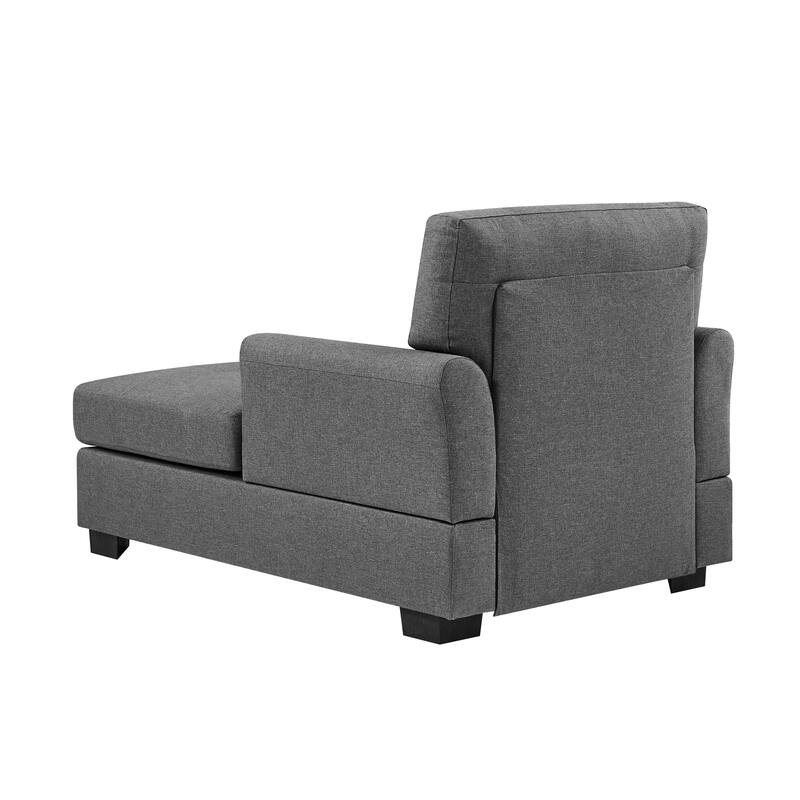 34" Silva Chaise Lounge Chair - 58" D x 34" W x 33.5" H