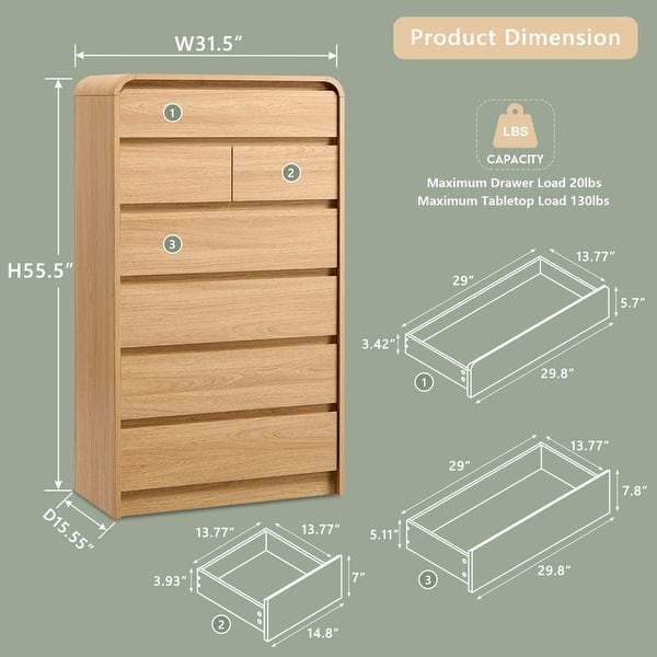 average dresser size IKEA SONGESAND 6-drawer dresser, white, 63 3/8x32 1/4