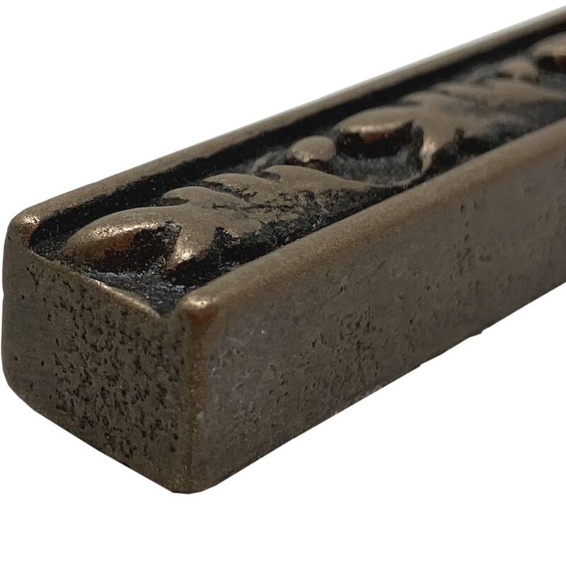 Dove 0.5" x 8" Matte Metallic Listello Wall Tile Trim