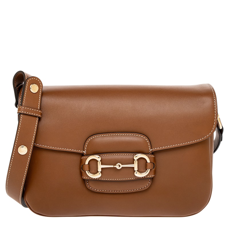 Gucci Horsebit 1955 Soft Medium Shoulder Bag - Brown