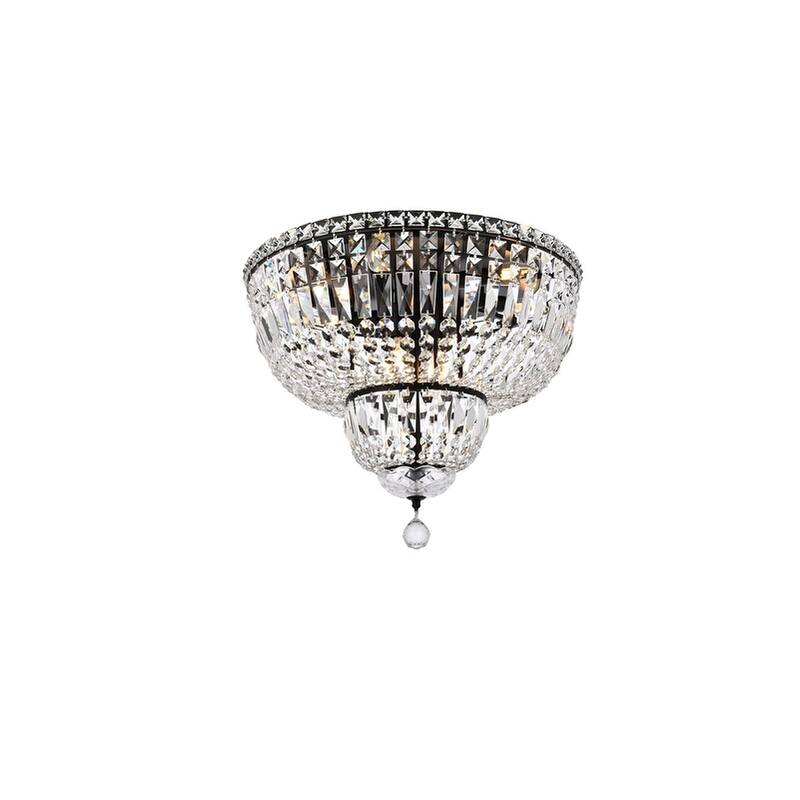 Noah 10-light 20-inch Flush-Mount Chandelier - 20 Inch