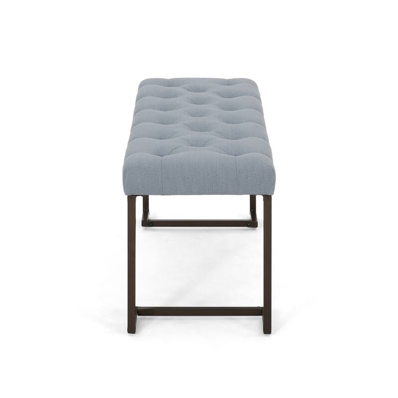 Galileo Modern Fabric Bench by Christopher Knight Home