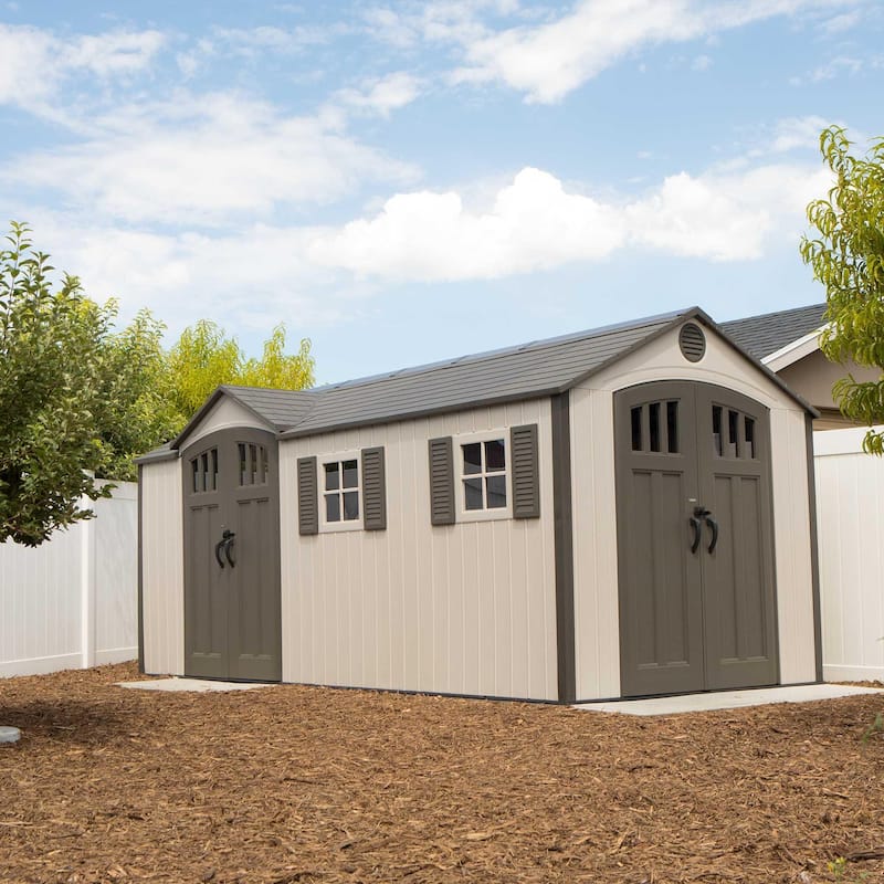Lifetime 17.5 FT x 8 FT Outdoor Storage Shed