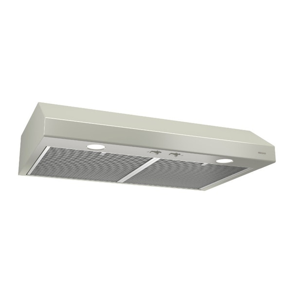 Broan 200 250 CFM 36 Inch Wide Under Range Hood with Bed