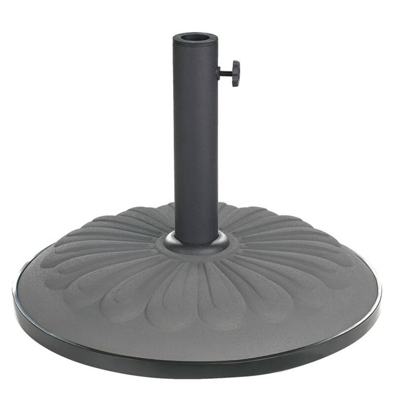 Textured Sunflower 55-pound Resin Umbrella Base