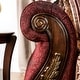 preview thumbnail 6 of 10, Furniture of America Estra Traditional Red Chenille Rolled Arms 2-Piece Living Room Set