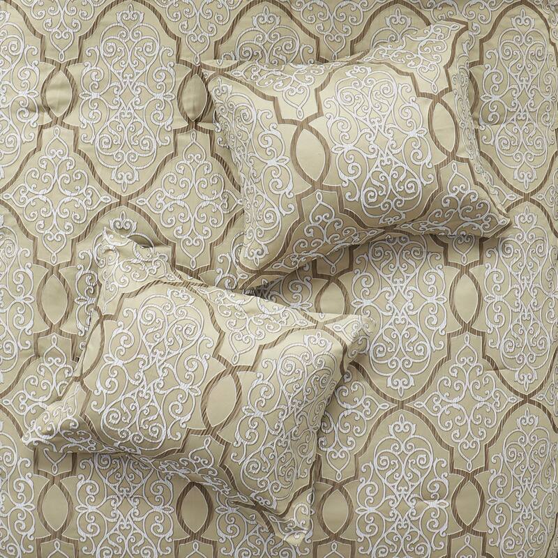 Madison Park Anouk 12 Piece Comforter Set with Cotton Bed Sheets