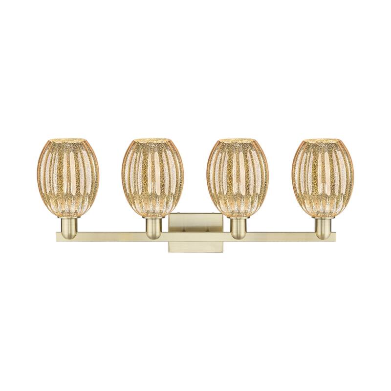 Innovations Lighting Downtown Urban - Preston - 4 Light 36" Bell Shade Bath Vanity Light