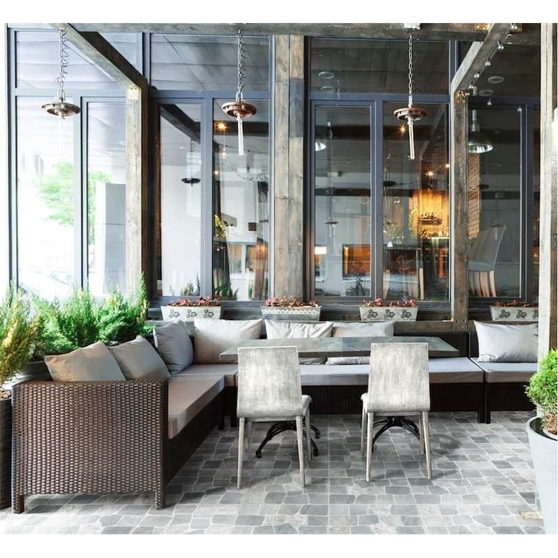 Merola Tile Laja Gris 17-3/4" x 17-3/4" Ceramic Floor and Wall Tile