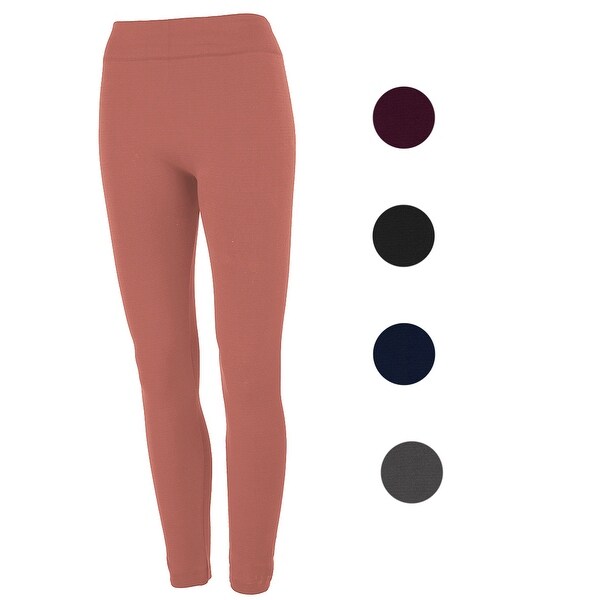 True rock women's fleece lined leggings Clearance