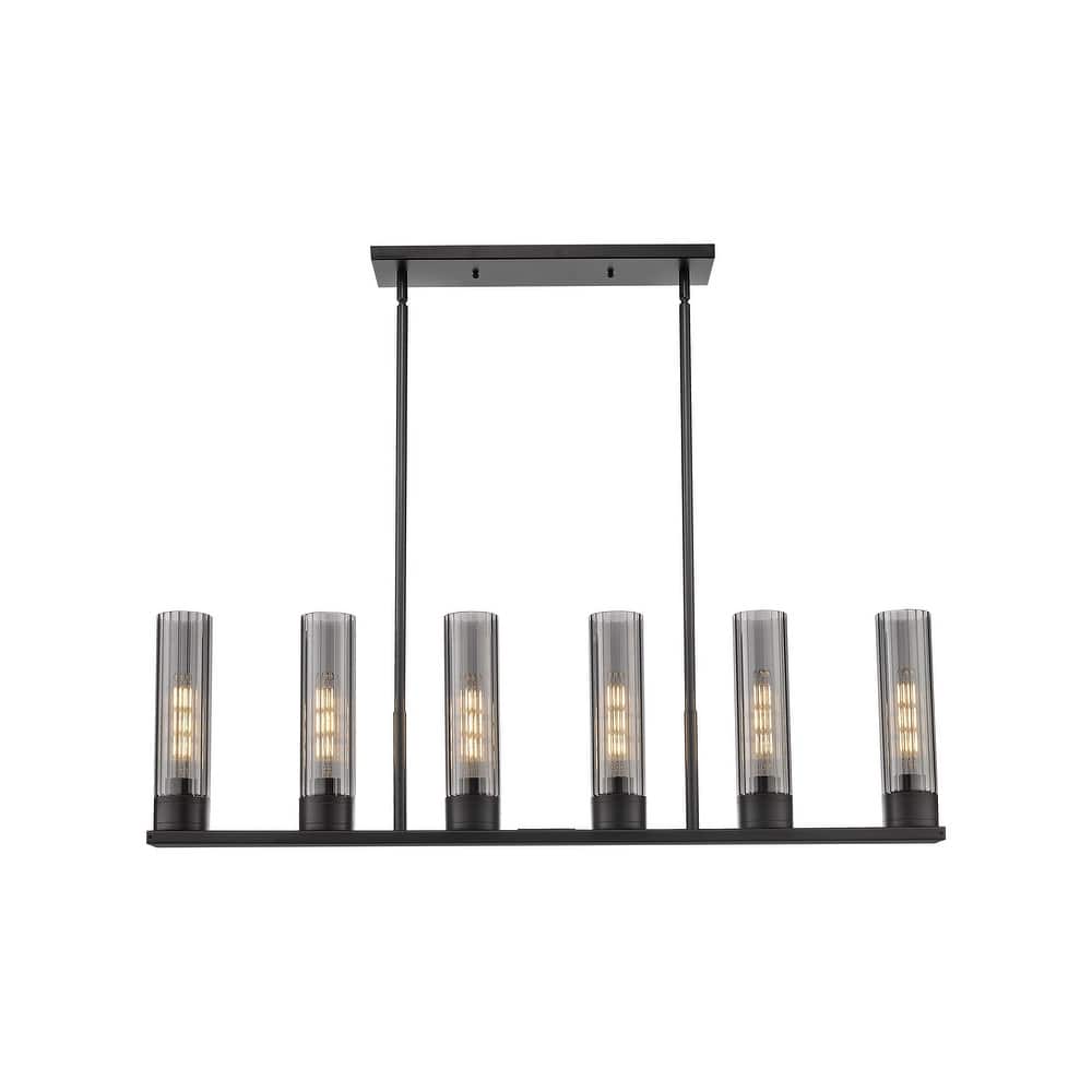 Innovations Lighting Empire - 6 Light 8" Stem Hung Linear Pendant