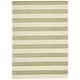 preview thumbnail 11 of 25, Nourison Area Rug Contains Latex - Sage - 7' 9" x 10' 10" - Indoor/Handmade - Rectangle - Hand-Tufted - Stripe/Border - 0.51 - 0.75 inch - 8' x 10' - Wool - Beige