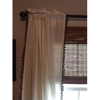 Shop Lush Decor Urban Tassel Window Curtain Set 52 X 84