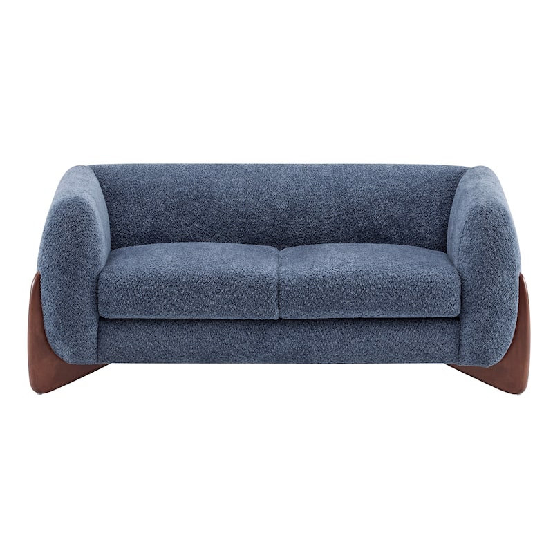 Arion Upholstered Boucle 2-Piece Living Room Sofa Set by Christopher Knight Home