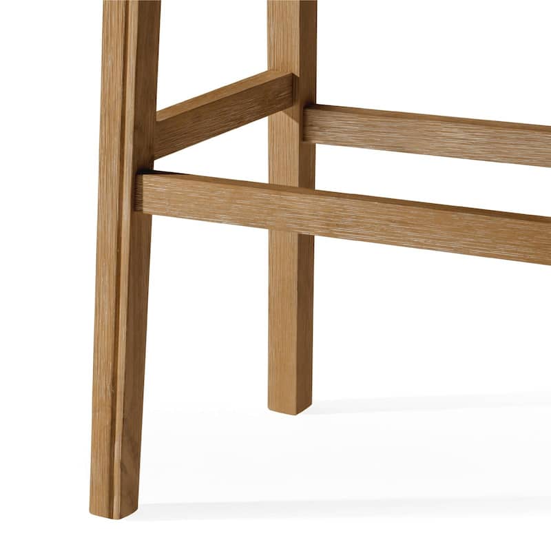 Maven Lane 31" Adrien Saddle Kitchen Bar Height Stool - N/A