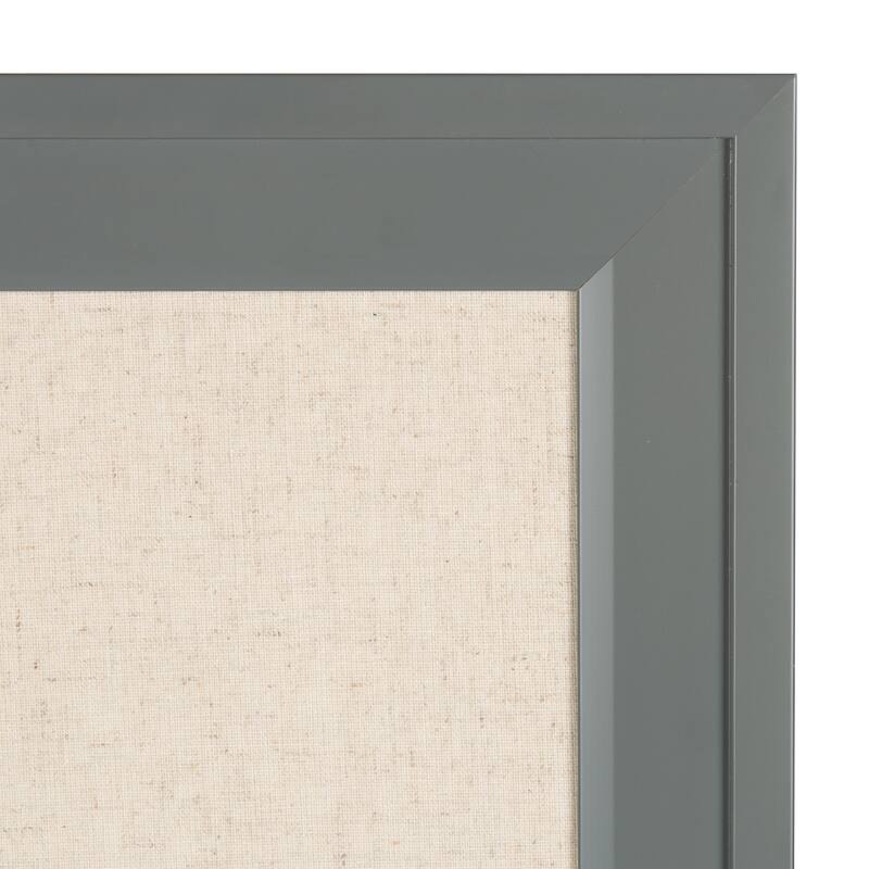 Bosc Linen Fabric Framed Pinboard
