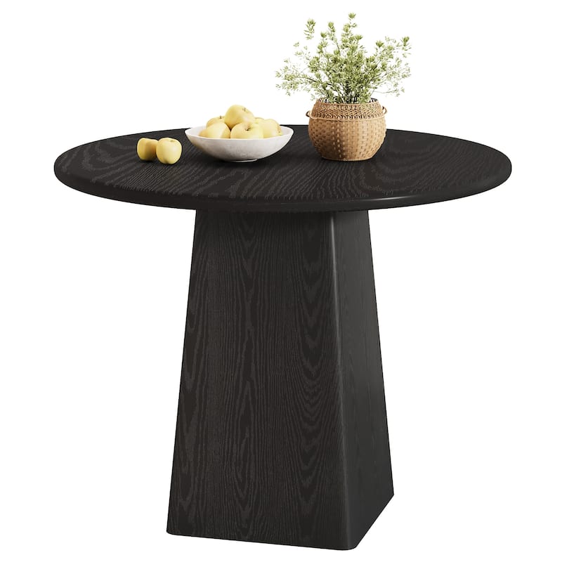 Round Dining Room Table, Farmhouse Kitchen Table for Dining/Living Room