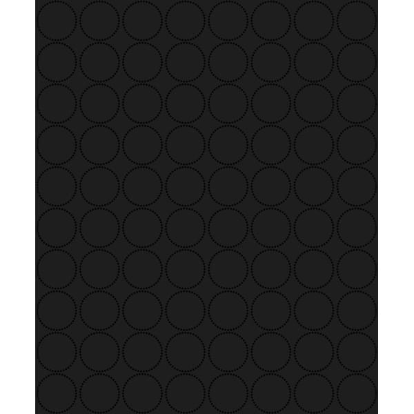 slide 2 of 12, Seabrook Designs Round Geometric Non-Woven Unpasted Wallpaper 20.9 in. W x 33 ft. L - Metallic Nightfall