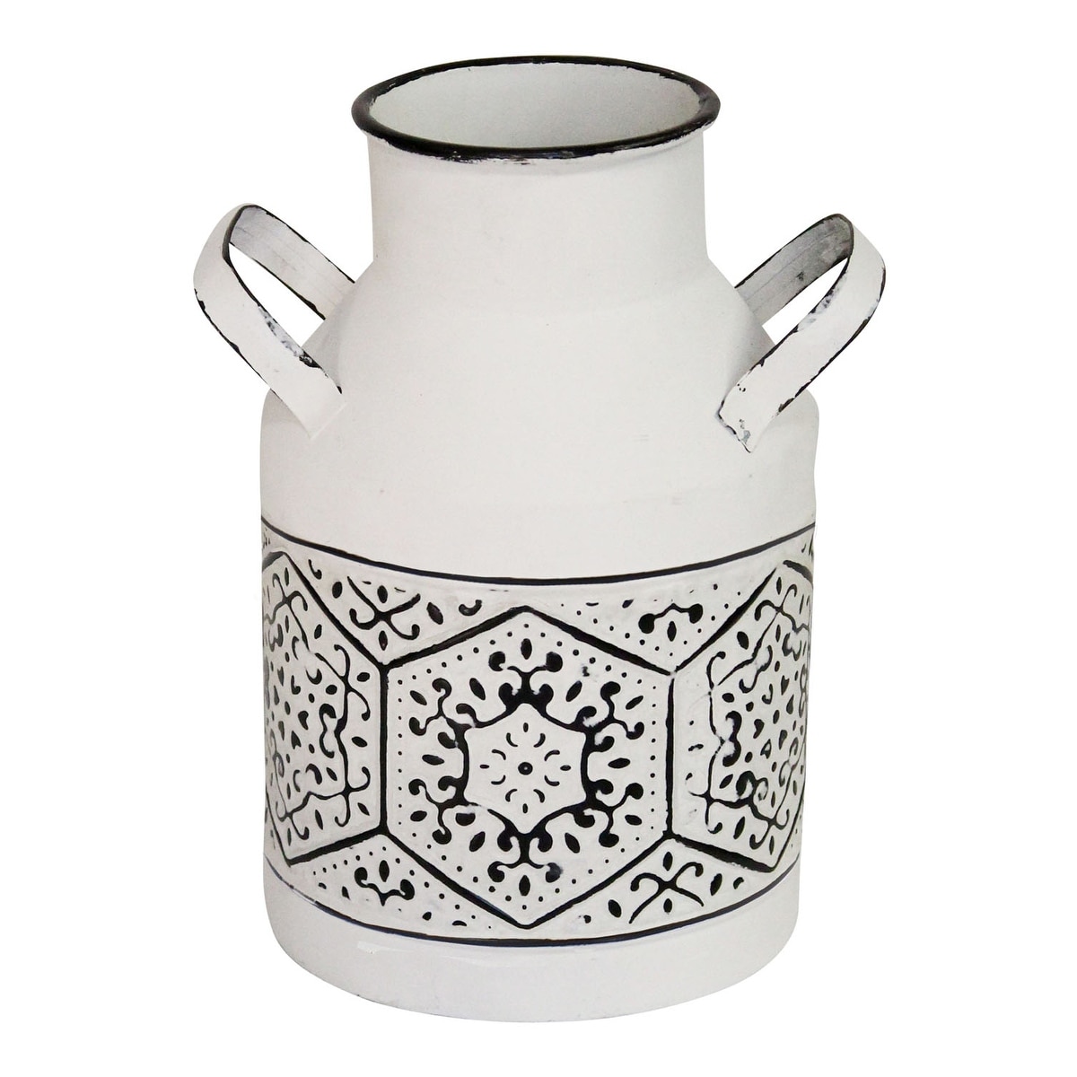 Shop Stratton Home Decor Handcrafted Farmhouse Black And White