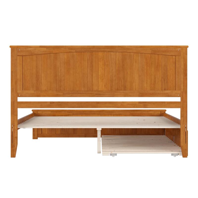 Nantucket Bed with Matching Footboard and Twin XL Trundle