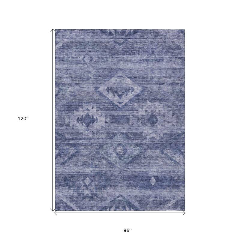 HomeRoots Southwestern Transitional Rectangle Outdoor Rug