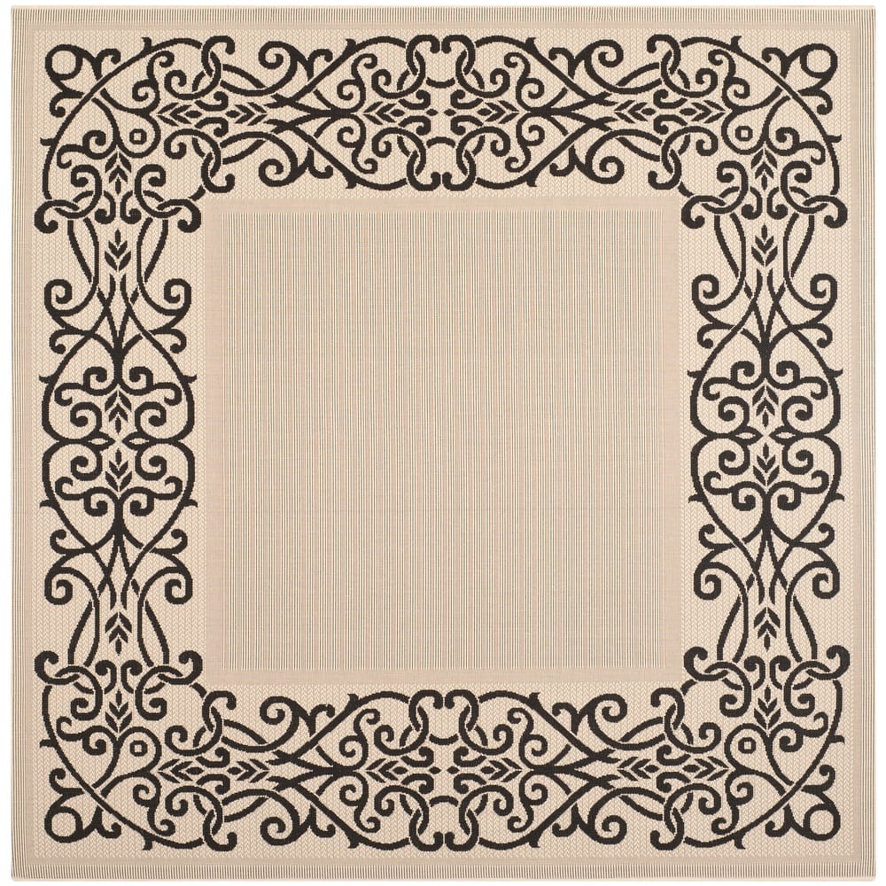 SAFAVIEH Courtyard Ikerne Waterproof Patio Backyard Rug