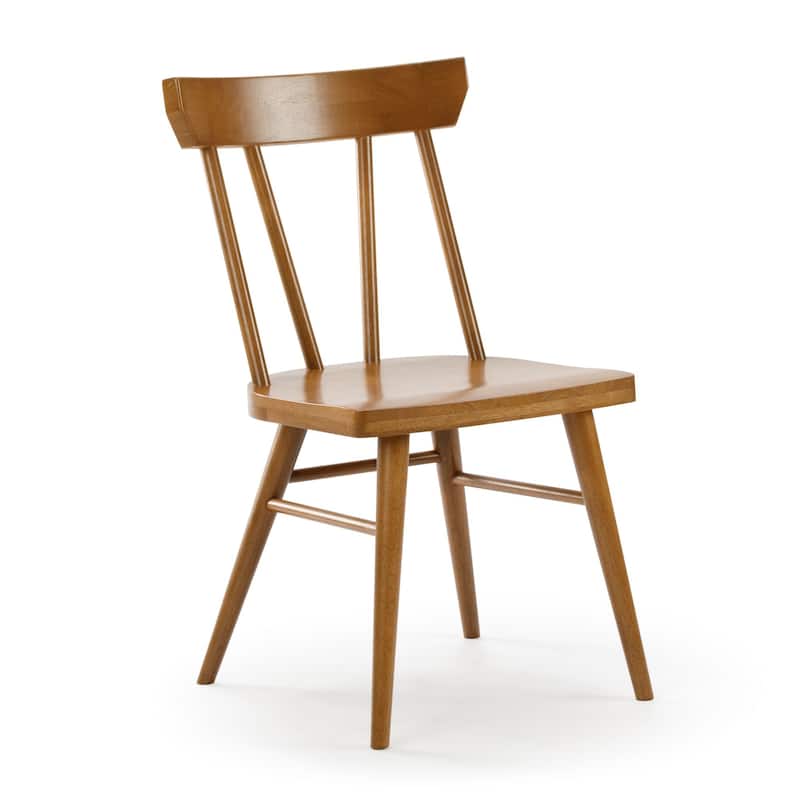 Plank and Beam Solid Wood Windsor Dining Chair - Set of 2