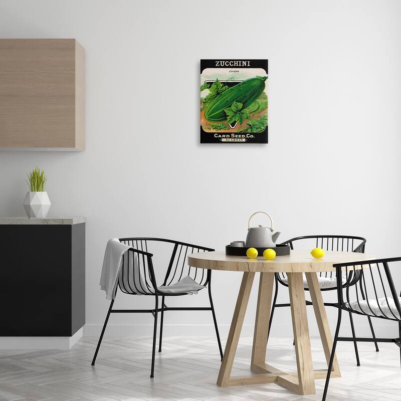 Stupell Vintage Garden Zucchini Canvas Wall Art Design By Lil' Rue