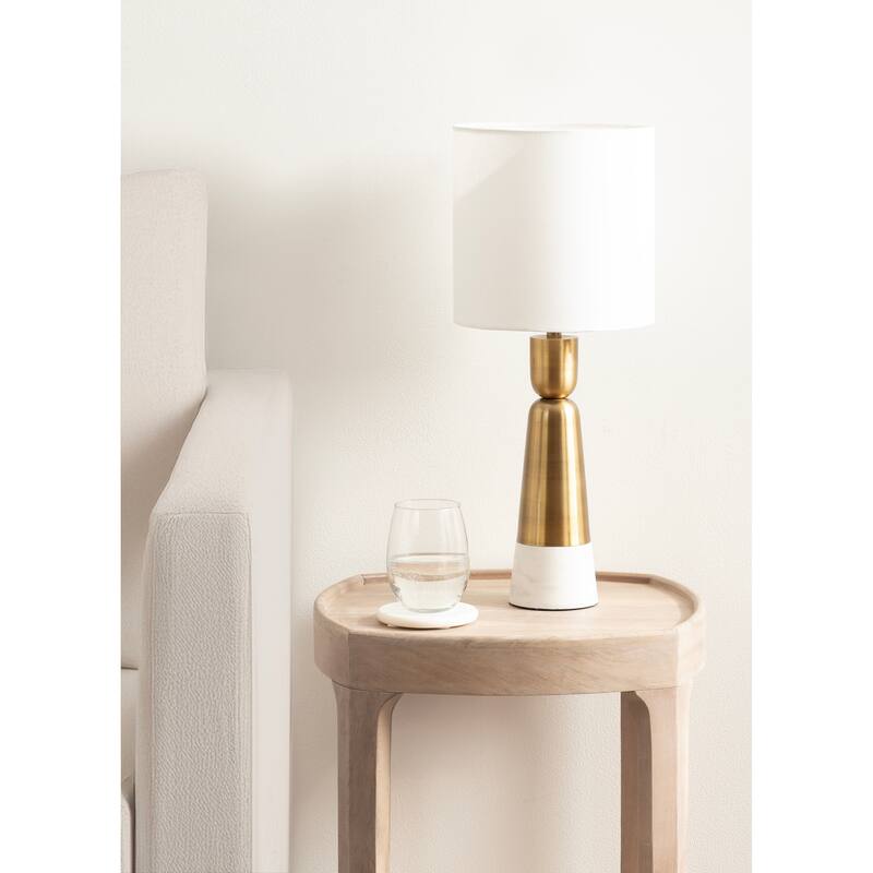 Kate and Laurel Deori Table Lamp - 8x8x20