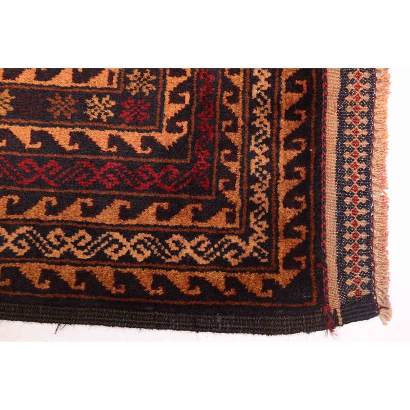 ECARPETGALLERY Hand-knotted Teimani Tan Wool Rug - 3'10 x 6'4