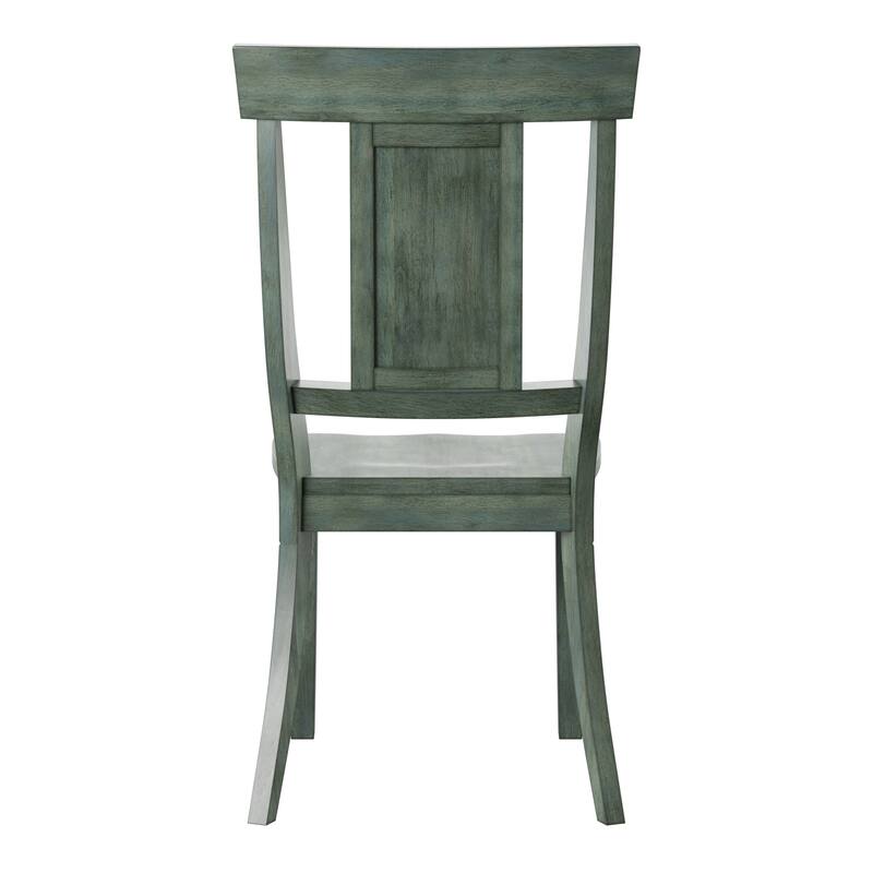 Eleanor Panel Back Wood Dining Chair (Set of 2) by iNSPIRE Q Classic