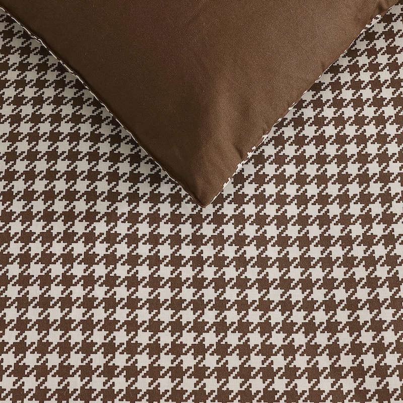 Eddie Bauer Harrison Cotton Brown Reversible Comforter Set