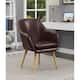 Option Espresso Faux Leather