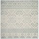 preview thumbnail 25 of 103, SAFAVIEH Adirondack Dixie Rustic Boho Rug 6' Square - Slate/Ivory - Square