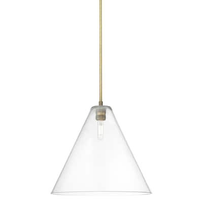 Innovations Lighting 434-1S-15-16 Crown Point Pendant Crown Point 16"