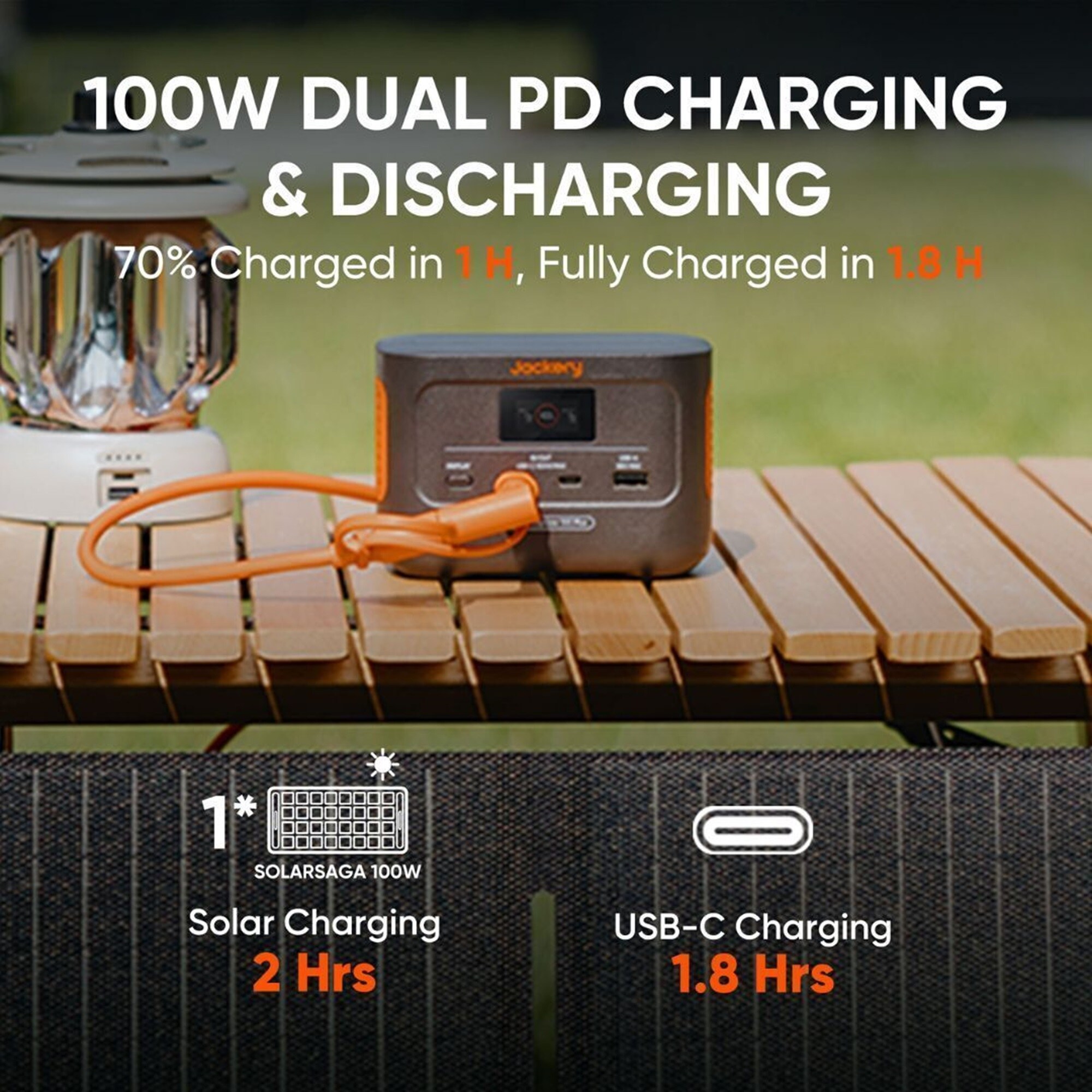 portable power for camping Dyness Portable Solar Power Energy Station main image 1