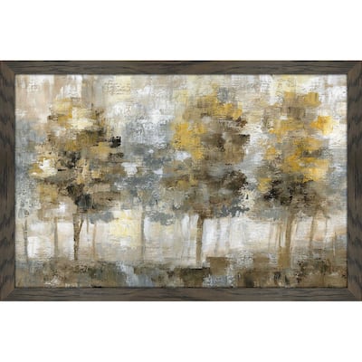 "Linen Trees" by Nan Print on Acrylic