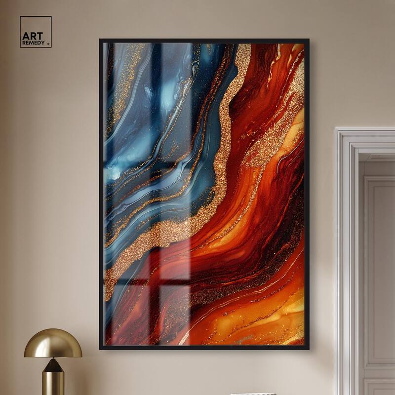 Gilded Galaxy Shadowbox by Art Remedy