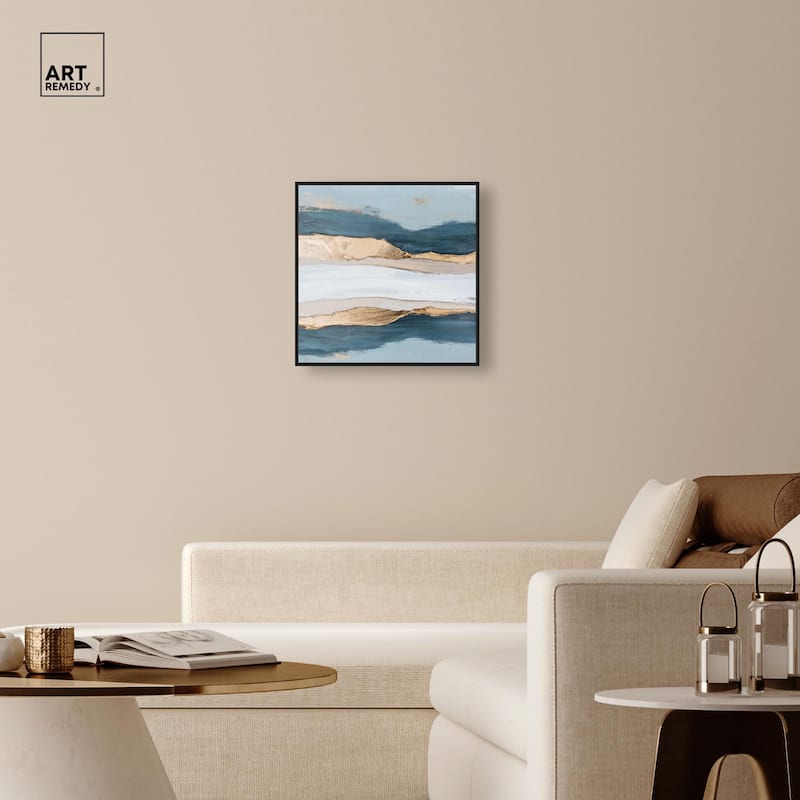 Crystalline Depths I Canvas by Art Remedy