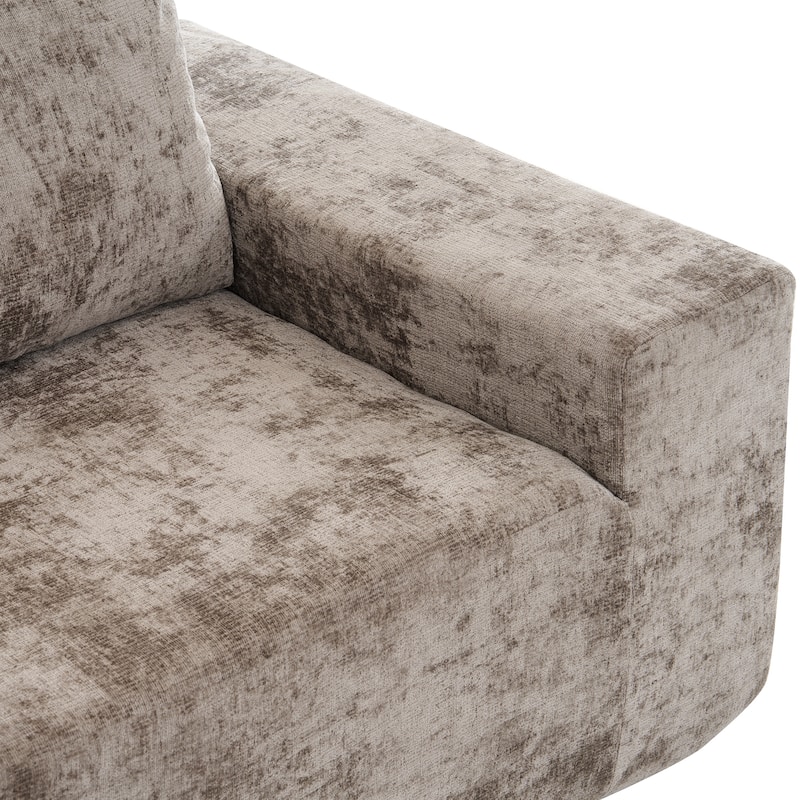 139" Chenille Modular Cloud Sectional Sofa with Deep Seating, Pocket Spring Support, and 5-Piece U-Shaped Configuration
