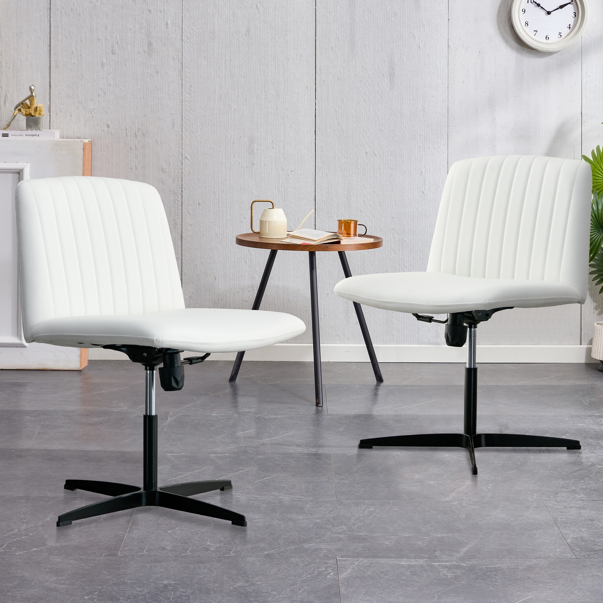 White cushion chair for sale desk