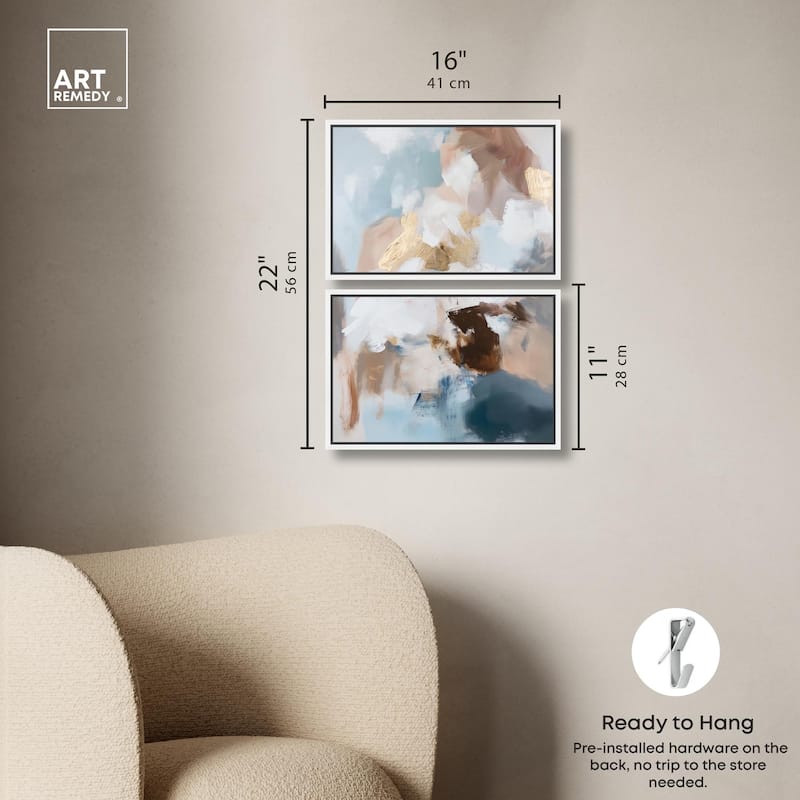 Mother Earth II Canvas Set of 2 by Art Remedy