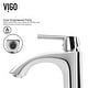 preview thumbnail 9 of 42, VIGO Linus Single-Handle Single Hole Bathroom Vessel Sink Faucet
