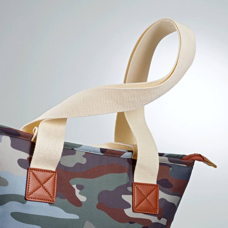 Fit & Fresh Foundry 16 Can Cooler Tote, Wine Cooler - Camo