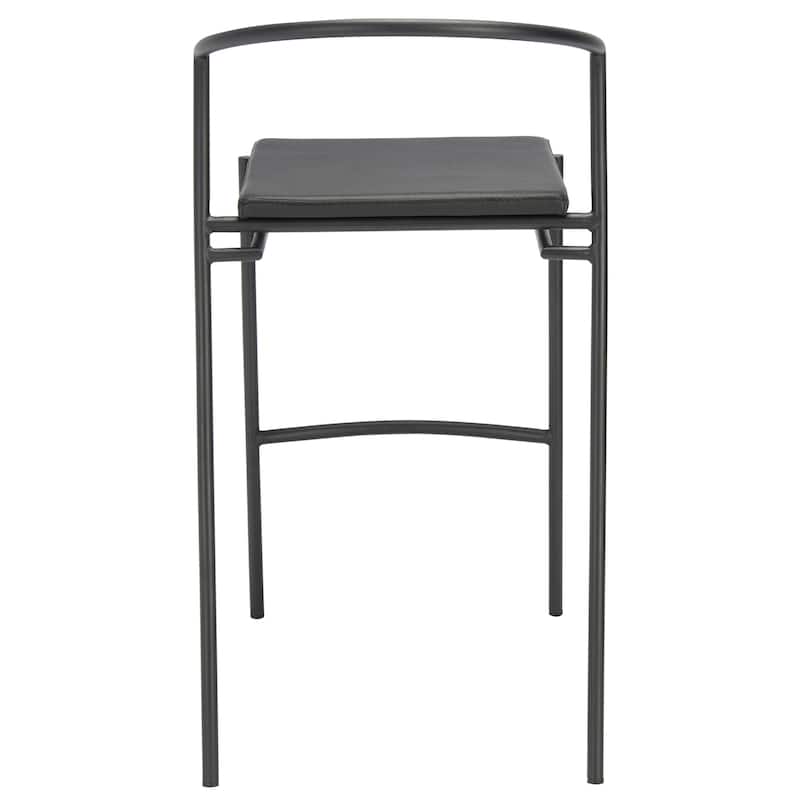 SAFAVIEH Exie 26-inch Counter Stool - 18.5" W x 23.5" L x 34" H - 19Wx24Dx34H