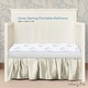 preview thumbnail 3 of 3, Dream On Me 2-in-1 Breathable Pocket Coils Inner Spring Portable Crib Mattress
