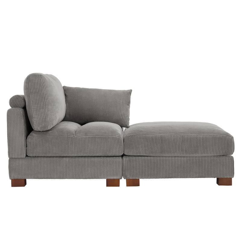 Modern Chaise Lounge Modular Sectional Sofa
