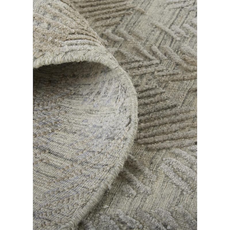 Grand Bazaar Huntley Hand Woven Abstract Modern Area Rug