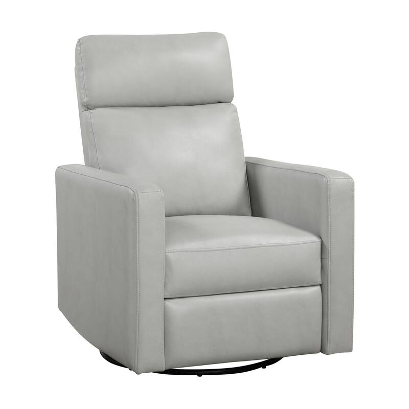 Lavra Swivel Glider Reclining Chair - Smoke